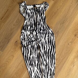 Jlorraine Zebra Print Jumpsuit *Brand New*